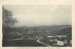 CPA Saint Jean Soleymieux-Vue Sur Soleymieux Et Margeric-Timbre        L808 - Saint Jean Soleymieux