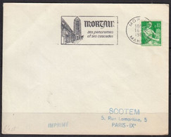 LOUDEAC-MORTAIN-LA ROCHELLE   Lot De 3  Moissonneuses 10c Vert Et 10f   Sur Enveloppes + Flammes Sécap  De 1959-60-62 - 1957-1959 Reaper