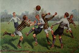 Illustrator Arthur Thiele /  Voetbal - Soccer - Fussbal No. 3. 19?? - Thiele, Arthur