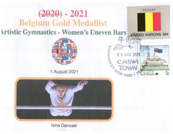 (WW 5 A) 2020 Tokyo Summer Olympic Games - Belgium Gold Medal - 01-08-2021 - Gymnastics - Women's Univens Bars - Verano 2020 : Tokio