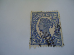 QUEENSLAND USED STAMPS   QUEEN - Other & Unclassified