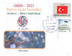 (WW 5 A) 2020 Tokyo Summer Olympic Games - Turkey Gold Medal - 31-07-2021 - Archery - Men's Individual - Zomer 2020: Tokio