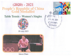 (WW 5 A) 2020 Tokyo Summer Olympic Games - China Gold Medal - 29-07-2021 - Table Tennis - Women's Singles - Eté 2020 : Tokyo