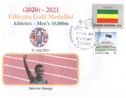 (WW 5 A) 2020 Tokyo Summer Olympic Games - Ethiopia Gold Medal - 31-07-2021 - Athletics - Mens 10,000m - Eté 2020 : Tokyo