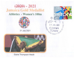 (WW 5 A) 2020 Tokyo Summer Olympic Games - Jamaica Gold Medal - 31-07-2021 - Athletics - Women's 100m - Eté 2020 : Tokyo