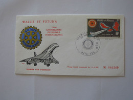 Enveloppe 1er Jour - WALLIS ET FUTUNA - 75 Eme Anniversaire Du Rotary  **** EN ACHAT IMMEDIAT **** - Brieven En Documenten