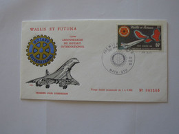 Enveloppe 1er Jour - WALLIS ET FUTUNA - 75 Eme Anniversaire Du Rotary  **** EN ACHAT IMMEDIAT **** - Covers & Documents