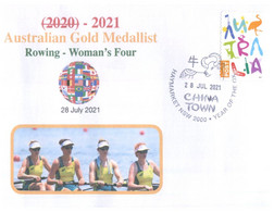 (WW 6 A) 2020 Tokyo Summer Olympic Games - Australia Gold Medal - 28-07-2021 - Rowing - Women's Four - Zomer 2020: Tokio