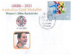 (WW 6 A) 2020 Tokyo Summer Olympic Games - Australia Gold Medal 31-07-2021 - Women's 200m Backstroke (K. McKeown) - Summer 2020: Tokyo