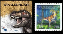 Turquie / Turkije / Türkei / Turkey** - Livret Avec Timbre Holographique  - Dinosaures / Dinosauriërs / Dinosaurier - Holograms