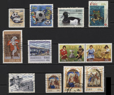 Ireland (50) 2004 Commemoratives. 12 Different Stamps. Mint & Used. Hinged. - Andere & Zonder Classificatie