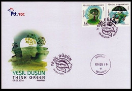 Turquie / Turkije / Türkei / Turkey° - Europa - THINK GREEN - FDC - Gebraucht