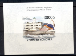 Comoro Is 2010 Lighthouses & Birds Of The Indian Ocean MS IMPERF MUH - Comores (1975-...)