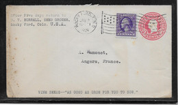 Etats Unis - Lettre - Marcophilie