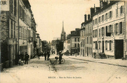 Melun * Rue Du Palais De Justice * AUBRY Restaurateur - Melun