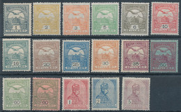 1913. Turul A Set - Unused Stamps