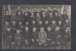 Oude Klasfoto In Turnzaal - Jongensschool - Fotokaart - Photographs