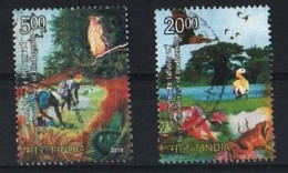 India - 2010 - International Year Of Biodiversity ( Bird ) - SET - Used - Usati