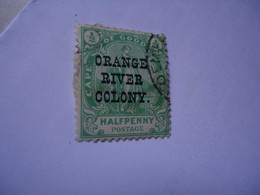 ORANGE RIVER   USED     STAMPS  OVERPRINT - Orange Free State (1868-1909)