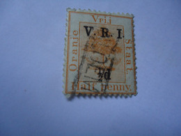 ORANGE RIVER   USED     STAMPS OVERPRINT V R I - Orange Free State (1868-1909)