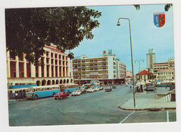 S493 - ANGOLA - Luanda - Largo Do Almirante -  Batista De Andrade (Mutamba) - Voitures Anciennes - Autobus - Angola