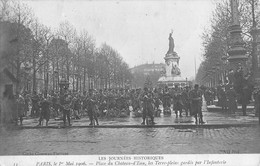 CPA 75 PARIS LES JOURNEES HISTORIQUES 1906 PLACE DU CHATEAU D'EAU - Sonstige & Ohne Zuordnung