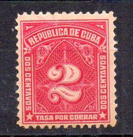 Cuba Sello Tasa Nº Yvert 6 ** - Timbres-taxe