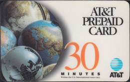 USA - AT&T - Prepaid Card - World - 30 Minutes - AT&T