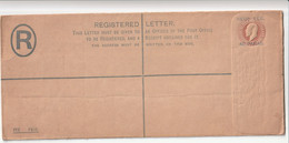 ENTIER POSTAL - Levant Britannique - Registered Letter : Surcharge REGN.FEE  40 Paras - Levant Britannique