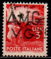 # 1945 - AMG - Venezia Giulia - Serie Democratica 3 Lire Usato - Oblitérés