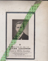 Jules Laleman-Hoorelbeke, Thilliers (Fr) 1915; Zarren 1932. Foto - Obituary Notices