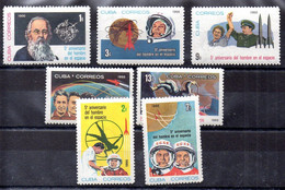Cuba Serie N ºYvert 975/81 ** ASTROFILATELIA (ASTROPHYLATELY) - Unused Stamps