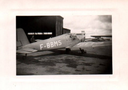 JOLIE PHOTO ORIGINALE NANTES 1948 / APPAREIL BUCKER - Aviación