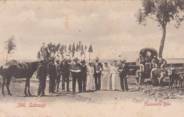 POSTCARD  PORTUGAL - AFRICA - OLD PORTUGUESE COLONY  - ANGOLA  - LUBANGO - CASAMENTO BOER - MARRIAGE - Angola