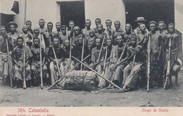 POSTCARD  PORTUGAL - AFRICA - OLD PORTUGUESE COLONY  - ANGOLA  - CATUMBELA - GRUPO DE GENTIO - Angola