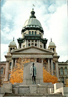 Illinois Springfield State Capitol Building & Abraham Lincoln Statue - Springfield – Illinois