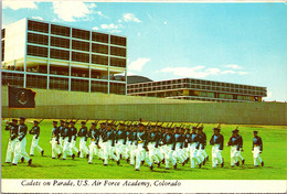 Colorado Colorado Springs United States Air Force Academy Cadets On Parade - Colorado Springs