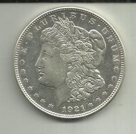 S-Dollar 1921 Estados Unidos (Morgan) Silver - 1878-1921: Morgan