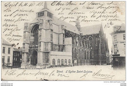 DIEST ..-- Brt Fl. ..--    Eglise St - Sulpice . 1903 Vers BERTRIX ( Mr J. JOSEPH , Gendarme ) . Voir Verso . - Diest