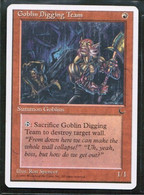 MAGIC The GATHERING  "Goblin Digging Team"---CHRONICLES (MTG-103-4) - Andere & Zonder Classificatie