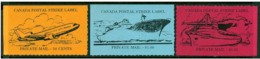 -1981-"Private Mail" Labels- (**) - Local, Strike, Seals & Cinderellas