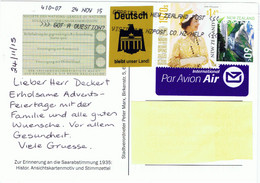 NZ+ Neuseeland 2014 2015 Mi 3118 Xxxx Elisabeth, Landschaft Auf PK Saar - Postal Stationery