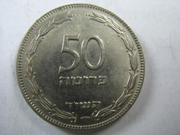 TEMPLATE LISTING ISRAEL  LOT OF  10 COINS 50 PRUTA   1954 UNC     COIN. - Sonstige – Asien