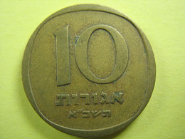 TEMPLATE LISTING ISRAEL  LOT OF  10 COINS 10 AGORA  1960-1980  COIN. - Other - Asia