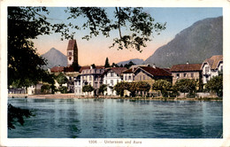 Unterseen Und Aare (1306) * 12. 8. 1948 - Unterseen