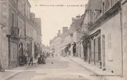 (VIL) LOIRE ,POUILLY SUR LOIRE , La Grande Rue - Other Municipalities