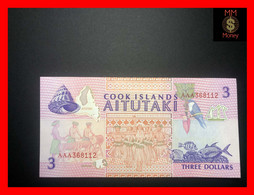 COOK   3 $  1992  P. 7  UNC - Cook Islands