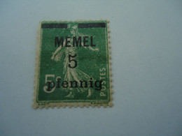 MEMEL MLN  STAMPS OVERPRINT FRANCE STAMPS - Other & Unclassified