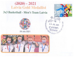 (WW 8 A) 2020 Tokyo Summer Olympic Games - Latvia Gold Medal - 28-07-2021 - 3x3 Basketball Men's - Verano 2020 : Tokio