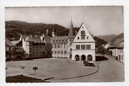 - CPSM METZERAL (68) - Place De La Mairie 1952 - Edition HERZOG N° 80 - - Autres & Non Classés